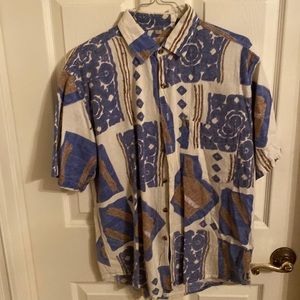 90s style button down M